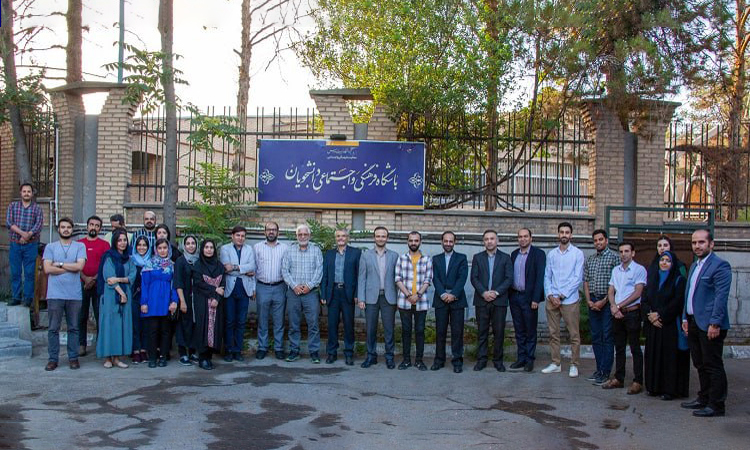 بازدید معاون توسعه منابع و معاون دانشجویی، فرهنگی و اجتماعی دانشگاه از باشگاه فرهنگی و اجتماعی دانشجویان