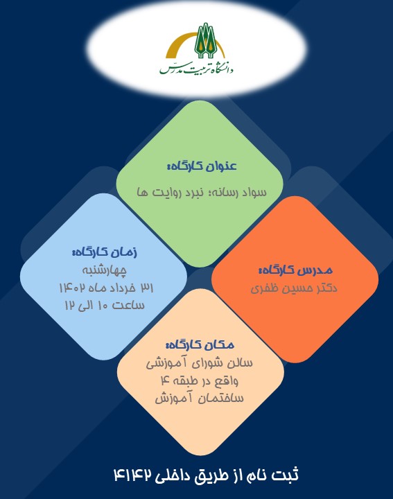 مرکز بالندگی و توانمندسازی اعضای هیات علمی، کارگاه سواد رسانه: نبرد روایت ها را برگزار می نماید.