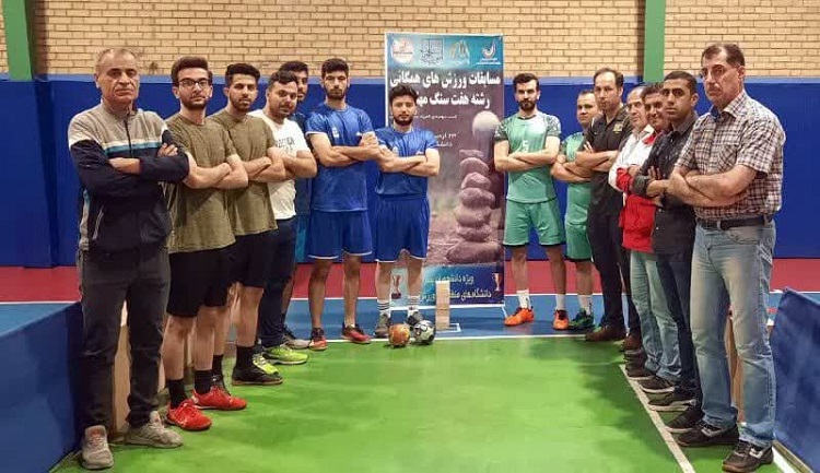 نایب قهرمانی دانشجویان پسر دانشگاه تربیت مدرس در مسابقات هفت سنگ مهارتی دانشگاه های منطقه یک کشور